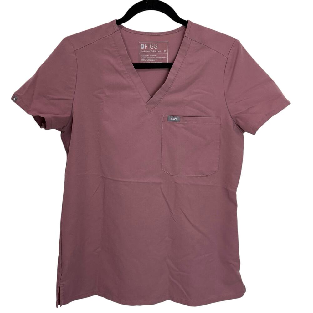 Figs Catarina One Pocket Scrub Top Size XS